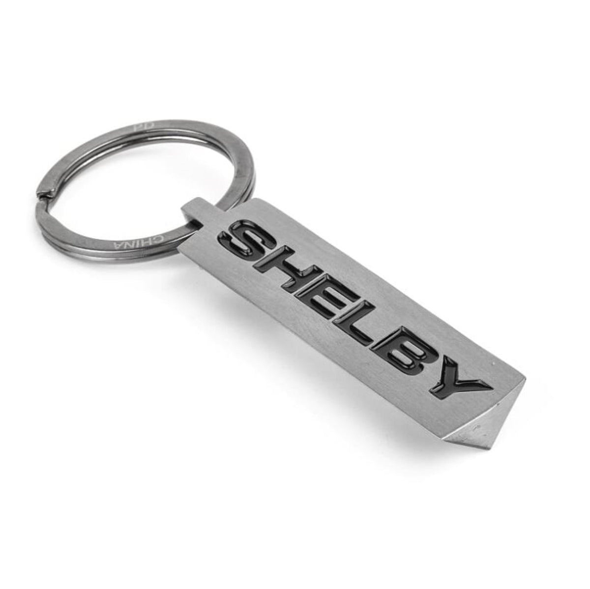Shelby 3-Sided Silver Bar Keychain – Shelby Garage
