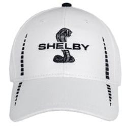 Shelby Snake White Performance Hat