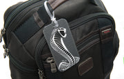 Carbon Fiber Design Luggage Tag