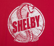 Shelby Men's Racer Circle Red T-Shirt