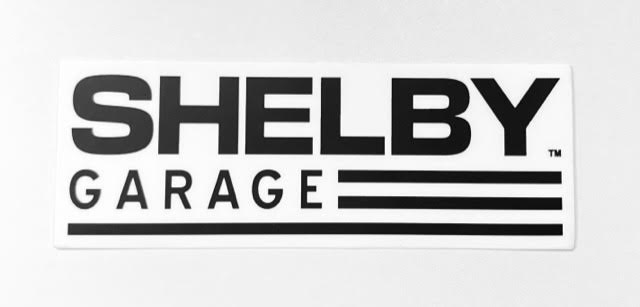 Shelby Garage Original Sticker